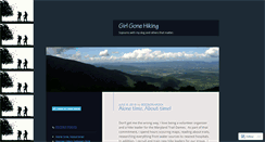 Desktop Screenshot of girlgonehiking.com